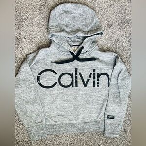 Calvin Klein Heather Gray women’s hoody